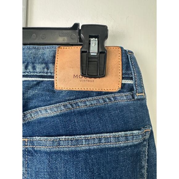 MOUSSY Vintage Tapered Jeans Made In Japan In Light Blue Sz 26 Denim Designer C7 - Picture 4 of 8